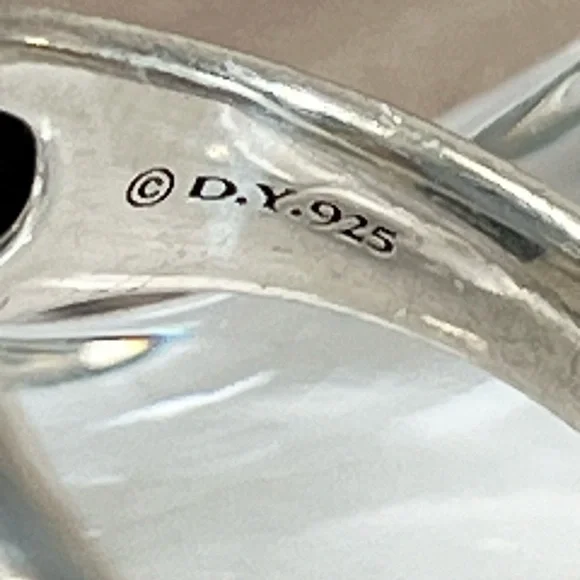 David Yurman 14mm Black Orchid Albion Ring - Picture 7 of 8